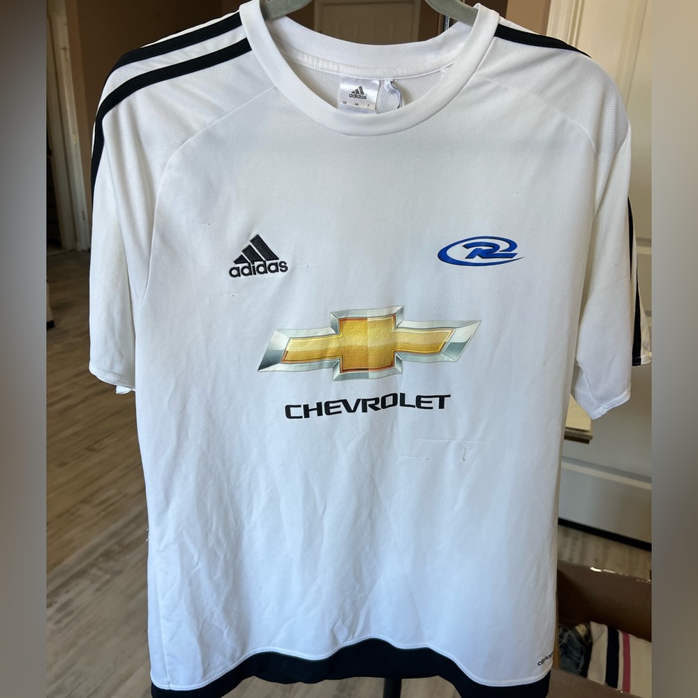 Adidas White Climalite Jersey